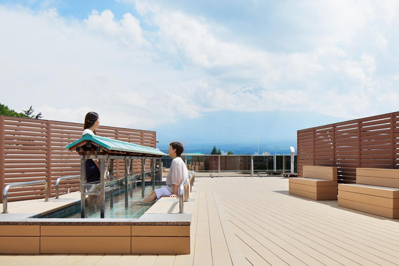Hotel Fujikawaguchiko Onsen Konanso Exteriér fotografie Rooftop