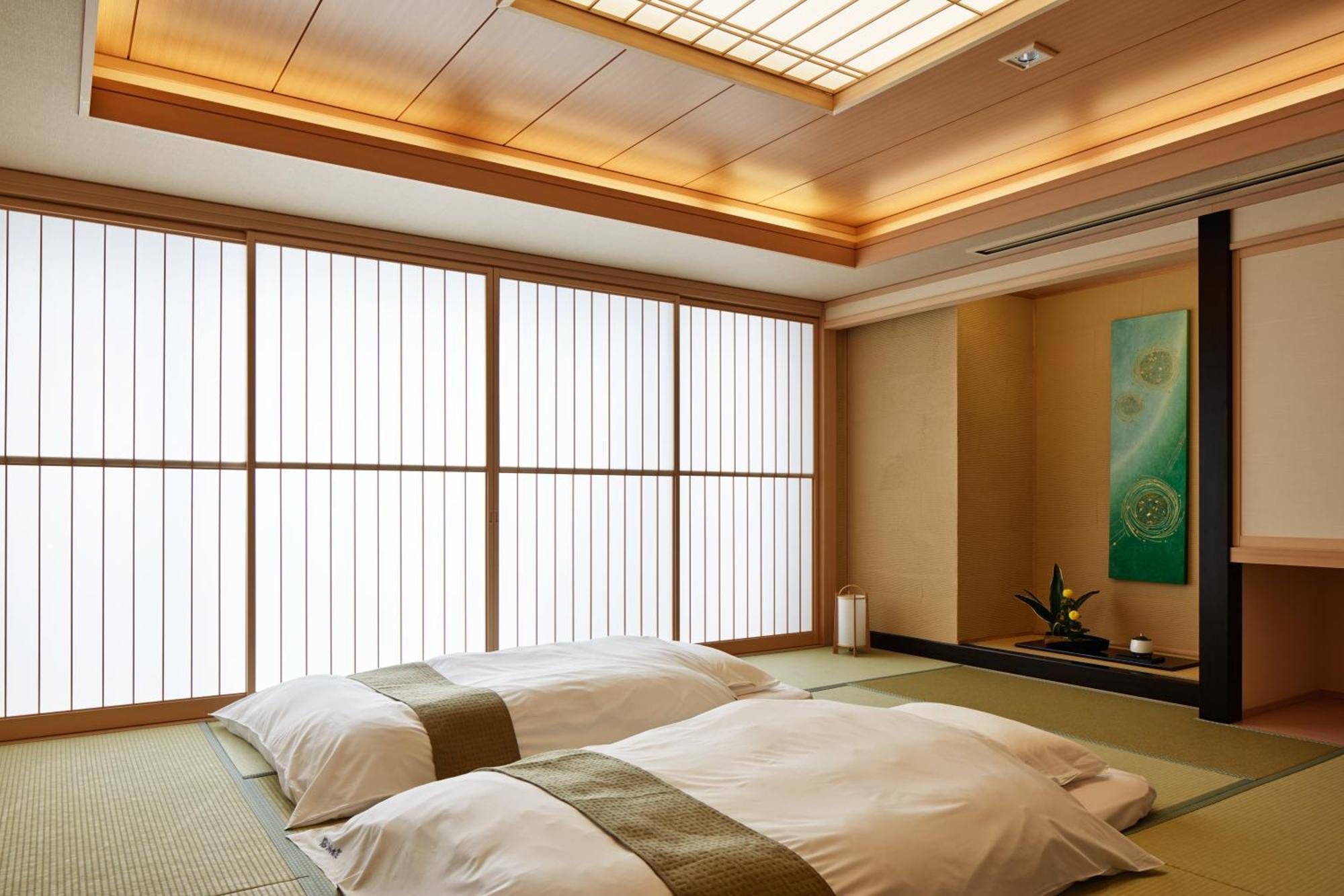 Hotel Fujikawaguchiko Onsen Konanso Pokoj fotografie A room at the Ryokan Hotel