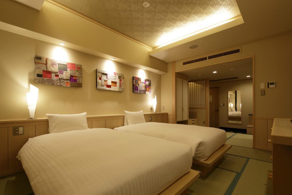 Hotel Fujikawaguchiko Onsen Konanso Exteriér fotografie A room at the hotel
