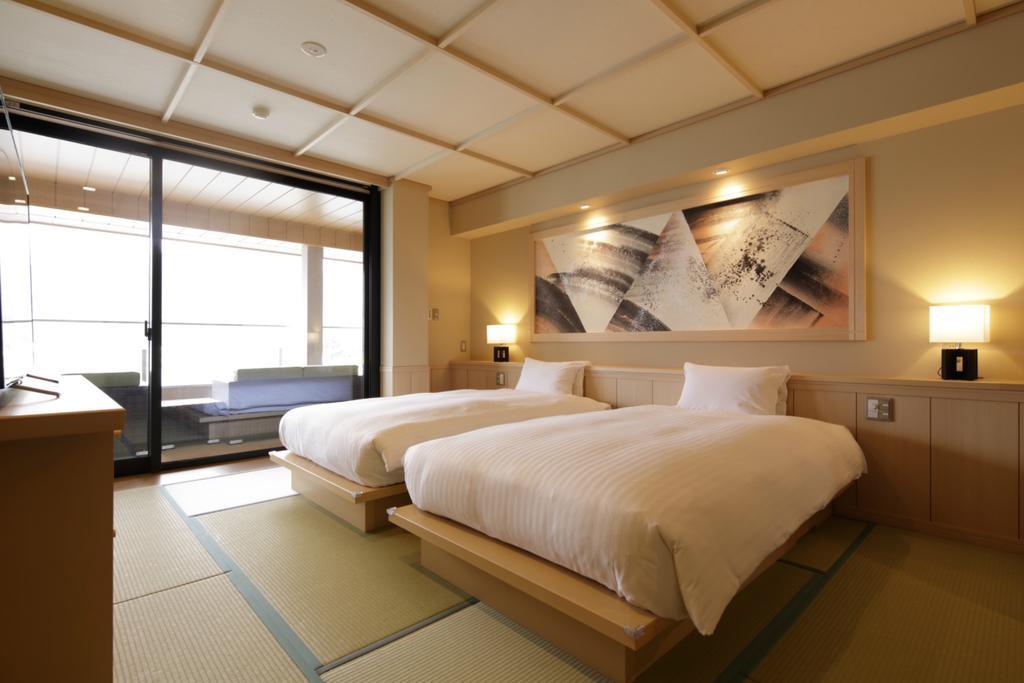 Hotel Fujikawaguchiko Onsen Konanso Exteriér fotografie A room at the hotel