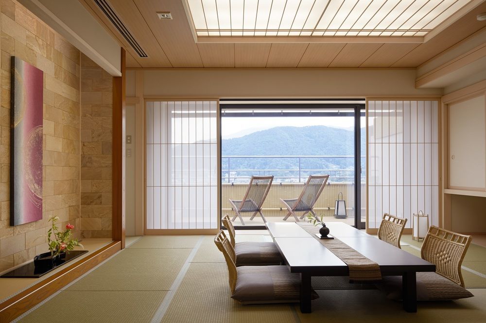 Hotel Fujikawaguchiko Onsen Konanso Exteriér fotografie A traditional Japanese room