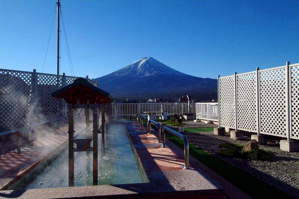 Hotel Fujikawaguchiko Onsen Konanso Exteriér fotografie Mount Fuji from the hot spring
