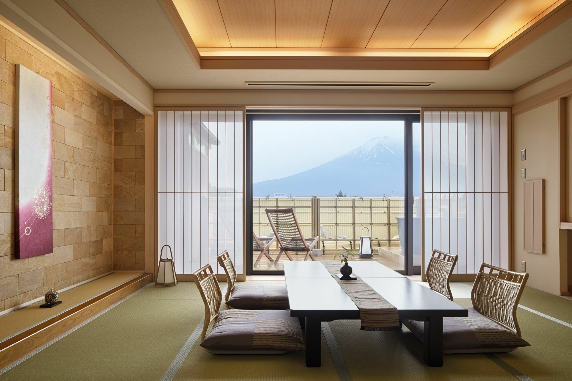 Hotel Fujikawaguchiko Onsen Konanso Exteriér fotografie A traditional Japanese room
